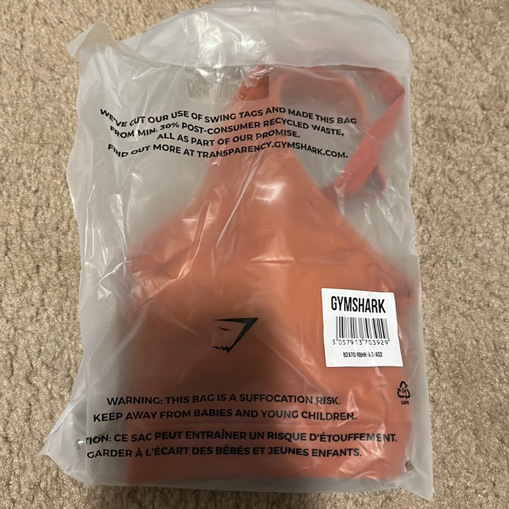 Gymshark XS Training Scoop Neck Sports Bra Set